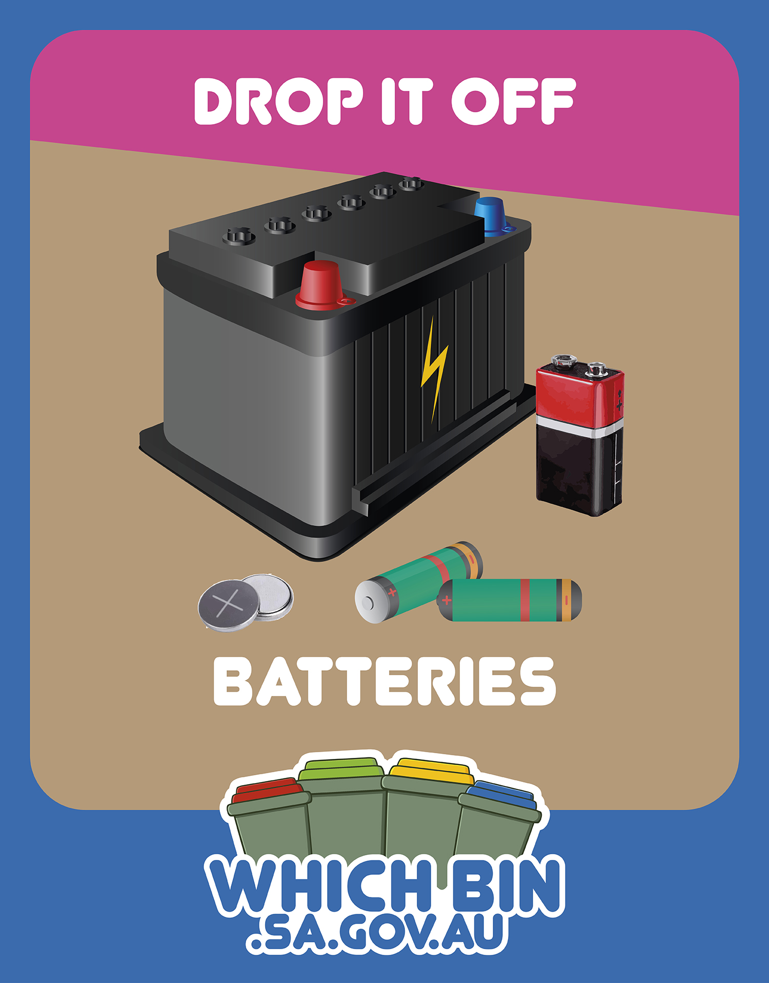 Drop it off batteries