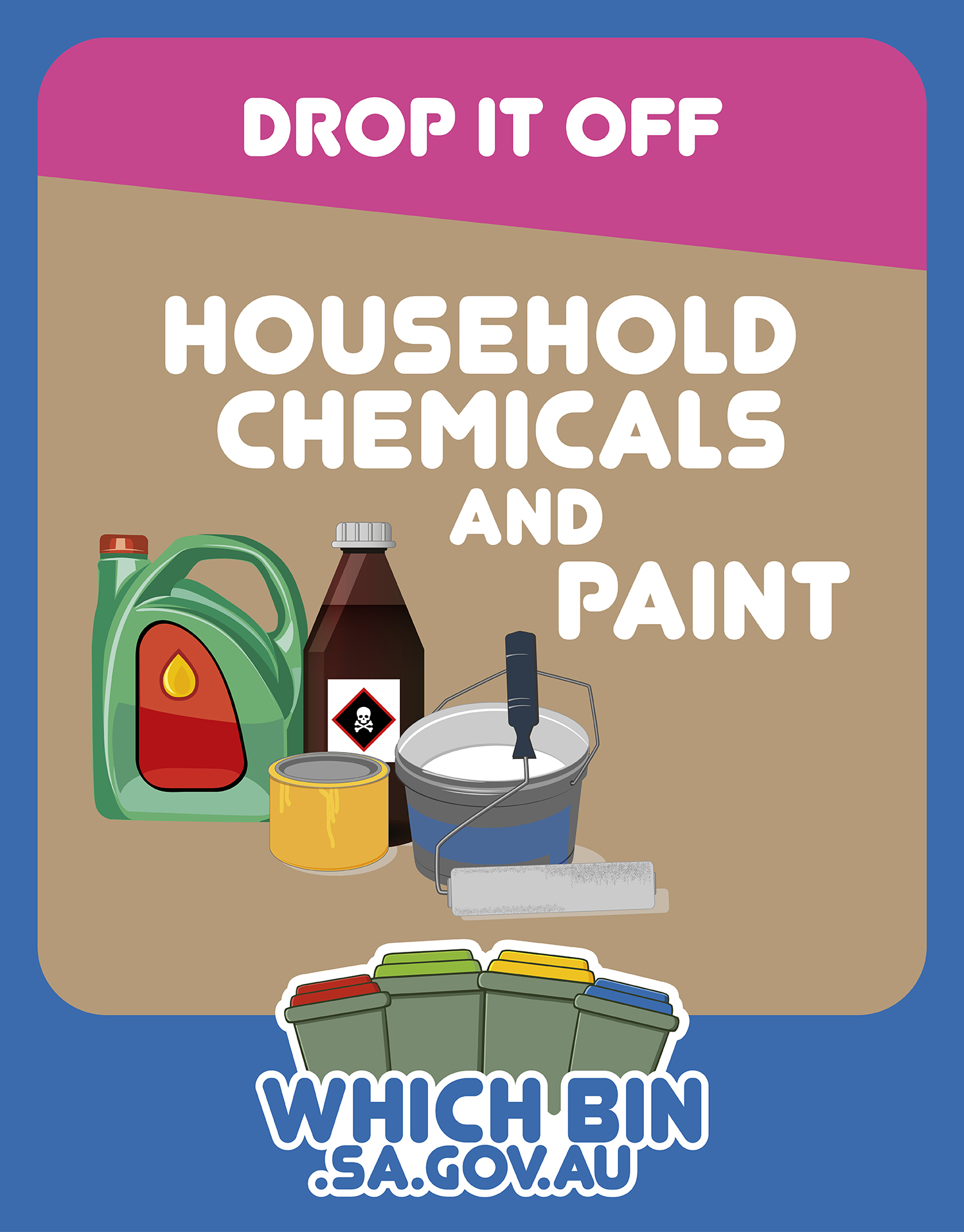 Drop it off: household chemicals and paint