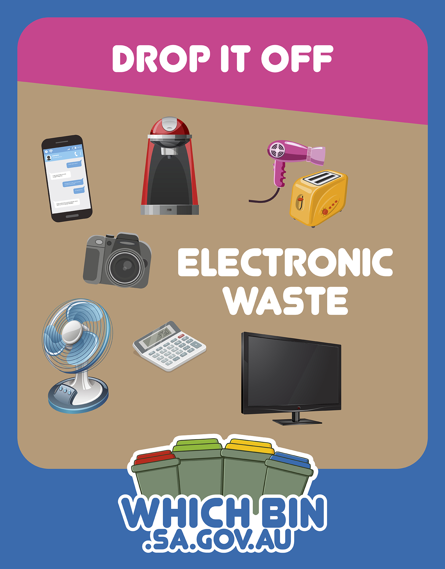 Drop it off: electronic waste