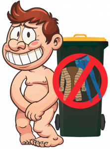 No clothes in Recycle bin